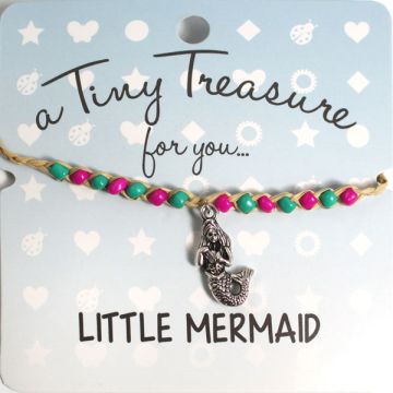 TT94- Tiny Treasure armband Little Mermaid