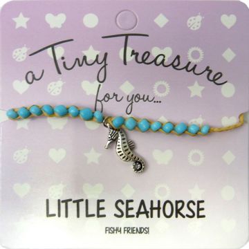 TT133- Tiny Treasure armband Little Seahorse