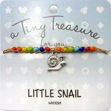 TT144- Tiny Treasure armband Little Snail