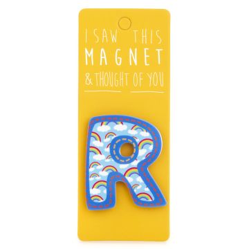 I saw this Magnet and .... - MA037 - Letter R