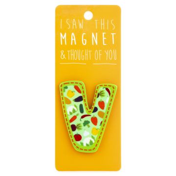 I saw this Magnet and .... - MA041 - Letter V