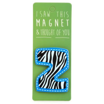 I saw this Magnet and .... - MA045 - Letter Z