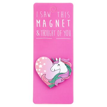 I saw this Magnet and .... - MA124 - Unicorn Heart