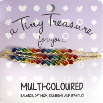 TT42 - Tiny Treasure armband Multi coloured