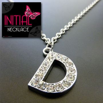 Ketting - Initial Jewellery - Letter D