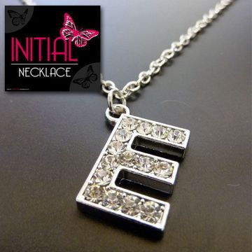 Ketting - Initial Jewellery - Letter E