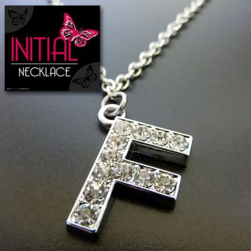 Ketting - Initial Jewellery - Letter F