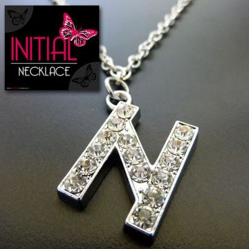 Ketting - Initial Jewellery - Letter N