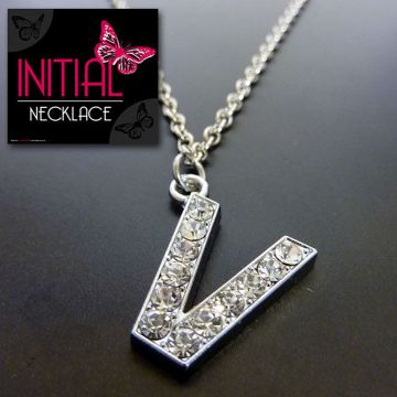 Ketting - Initial Jewellery - Letter V