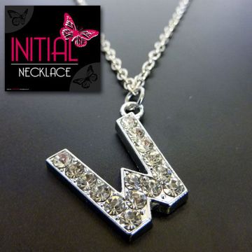 Ketting - Initial Jewellery - Letter W