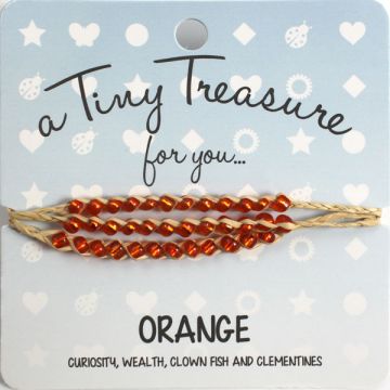 TT46 - Tiny Treasure armband Orange