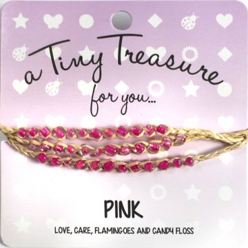 TT37 - Tiny Treasure armband Pink