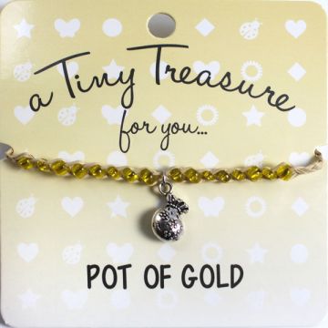 TT71 - Tiny Treasure armband Pot of Gold