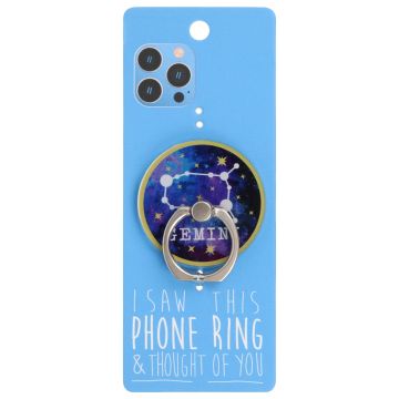 Phone Ring Holder - PR003 - I Saw this & thought of You - Gemini