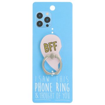 Phone Ring Holder - PR014 - I Saw this & thought of You - BFF Left 
