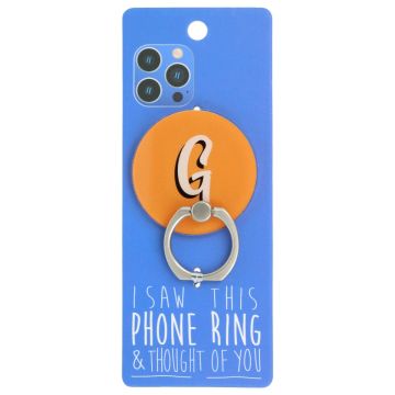 Phone Ring Holder - PR032 - I Saw this & thought of You - G
