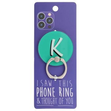Phone Ring Holder - PR036 - I Saw this & thought of You - K