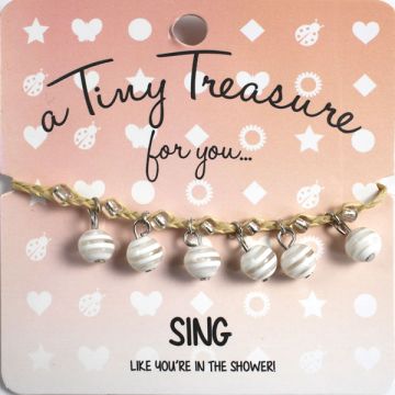 TT25 - Tiny Treasure armband Sing