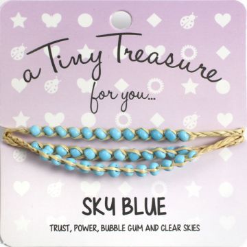 TT38 - Tiny Treasure armband Sky Blue