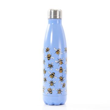 Eco Chic - Thermal Bottle (thermosfles)  - T02 - Blue - Bees  