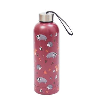 Eco Chic - Thermal Bottle (thermosfles) - T45 - Burgundy Woodland *NIEUW*