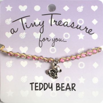 TT92- Tiny Treasure armband Teddy Bear