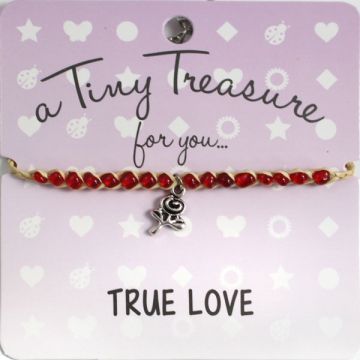 TT87- Tiny Treasure armband True Love