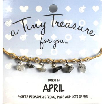 TT4 - Tiny Treasure armband April