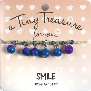 TT27 - Tiny Treasure armband Smile