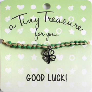 TT62 - Tiny Treasure armband Good Luck!