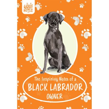Notebook WOOF - Black Labrador
