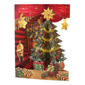 Santoro Swing Card - XSC215 - Christmas Tree