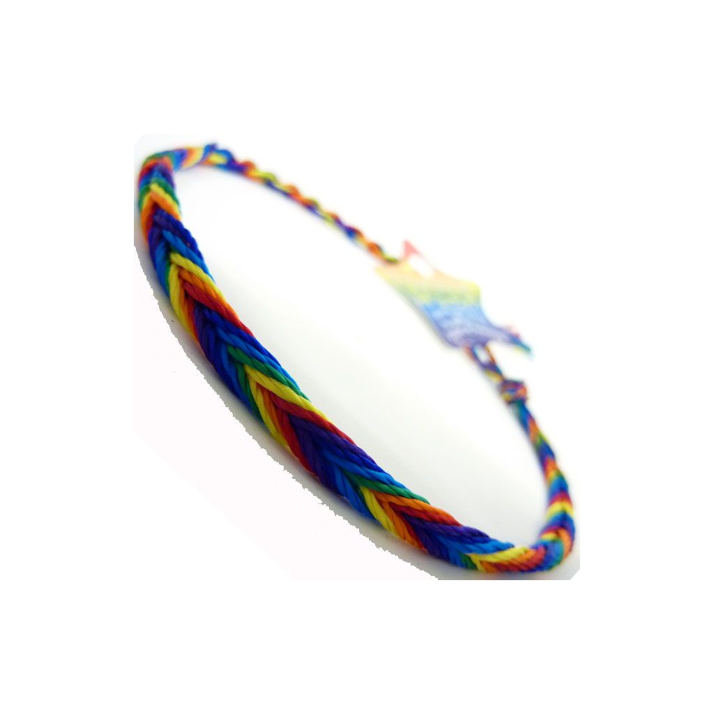 660034 - WB Friendship Bracelet - D4 Rainbow
