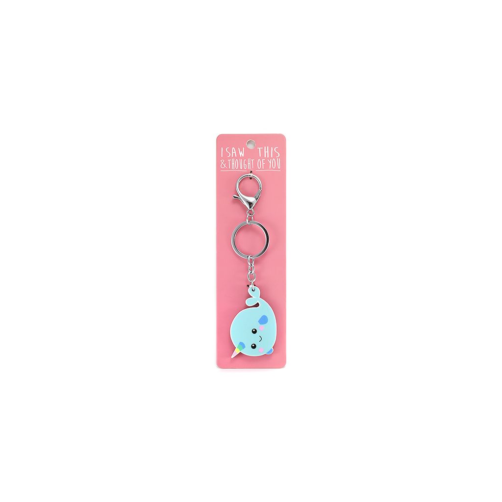 Keyring - I saw this & thougth of You - Narwhal 